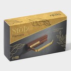 Держатель для туалетной бумаги Stölz Hölzern Premiere, ореховое дерево, алюминий, коричневый - Фото 5