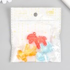 Декор для творчества пластик "Лошадки" прозрачный цветной набор 20 гр 1,4х3,5х3,2 см - Фото 6