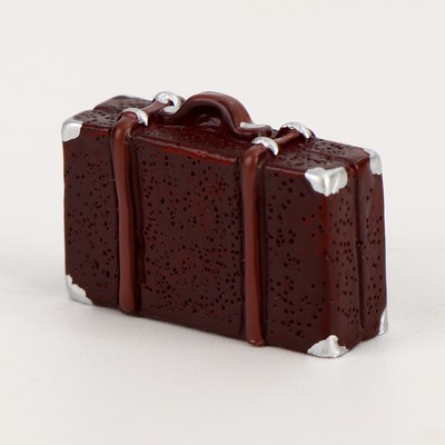 Миниатюра кукольная «Чемодан», набор 2 шт., размер 1 шт. — 2.3×0.7×1.7 см