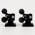 Миниатюра кукольная «Кинокамера», набор 2 шт., размер 1 шт. — 2,6 × 2,3 × 1,5 см - Фото 4