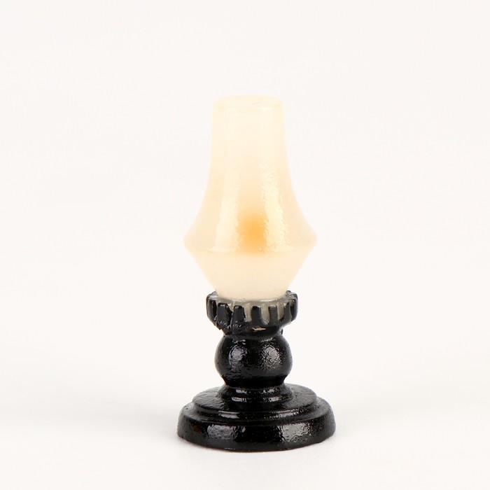 Миниатюра кукольная «Керасиновая лампа», набор 3 шт., размер 1 шт. — 1,5 × 1,5 × 3 см - фото 1907914350