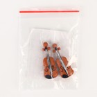 Миниатюра кукольная «Скрипка», набор 2 шт., размер 1 шт. — 1,3 × 0,5 × 3,5 см - фото 7860408
