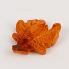 Миниатюра кукольная «Осенний лист», набор 4 шт., размер 1 шт. — 2 × 2 × 0,5 см - Фото 2