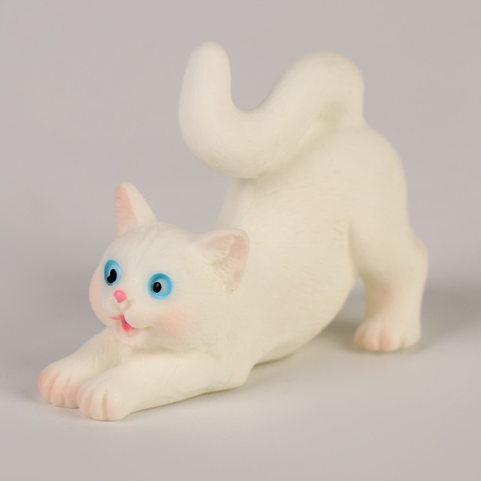 Миниатюра кукольная "Игривый котик", набор 2 шт, размер 1 шт 2*3,5*3 см