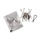 Украшение в дефлектор автомобиля, Паук, ароматизатор, 5.4×5.4 см, белый - Фото 3