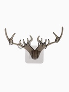 Органайзер настенный универсальный «Рога», 17.8×3.2×12 см, прозрачно-серый - Фото 1