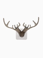 Органайзер настенный универсальный «Рога», 17.8×3.2×12 см, прозрачно-серый - Фото 2