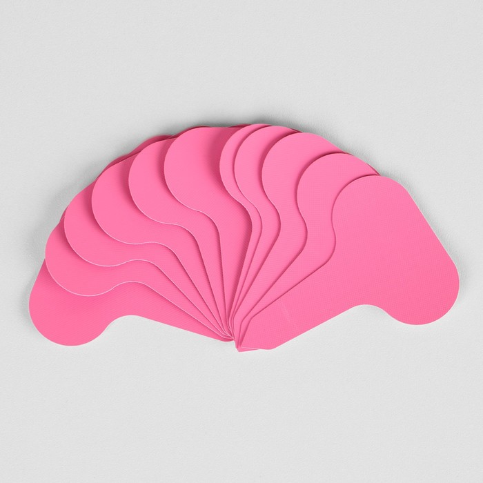 Ценник T-образный пластик 5×7 см, набор 10 шт., цвет розовый - фото 1888801899
