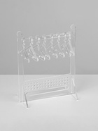 Подставка под серьги QF «Рейл», 8 вешалок в комплекте, 14×6×16 см, прозрачная - фото 52288370