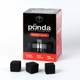 Уголь Panda 1 кг, 72 кубика, 25 мм 10158689