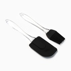 Набор подарочный «Доляна» Kitchen the heart of our home: полотенце, губка, венчик, кухонная лопатка, кисть - Фото 6