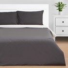 Постельное бельё Этель 2 сп Stripes: grey, 175х215см, 200х214см, 50х70см-2 шт, перкаль,114 г/м2 - Фото 9