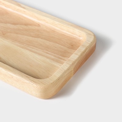 Менажница Magistro Tropical, 18×10×1.8 см, каучуковое дерево