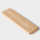 Менажница Magistro Tropical, 4 секции, 35×10×1.8 см, каучуковое дерево - Фото 6