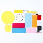 Детские настенные часы DIY «Зверюшки», сделай сам, плавный ход, 22×29 см, от батарейки АА - Фото 2