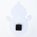 Детские настенные часы DIY "Снеговик" сделай сам, плавный ход, 22 х 29 см - Фото 4