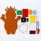 Детские настенные часы DIY "Олененок" сделай сам, плавный ход, 22 х 29 см - Фото 2