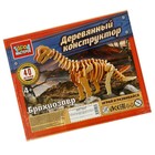 Конструктор деревянный «Брахиозавр», 40 деталей - фото 3918393