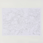 Картина для раскрашивания по номерам «Геншин. Снежная тень», 40 × 50 см - фото 23313083