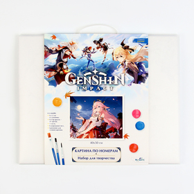 Картина для раскрашивания по номерам «Геншин. Яэ Мико», 40 × 50 см