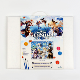 Картина для раскрашивания по номерам «Геншин. Счастливые воспоминания», 40 × 50 см