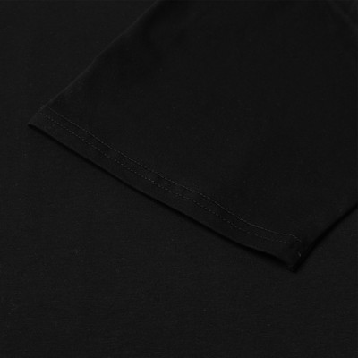 Футболка женская с кулиской MINAKU REGULAR FIT, чёрная, размер 52
