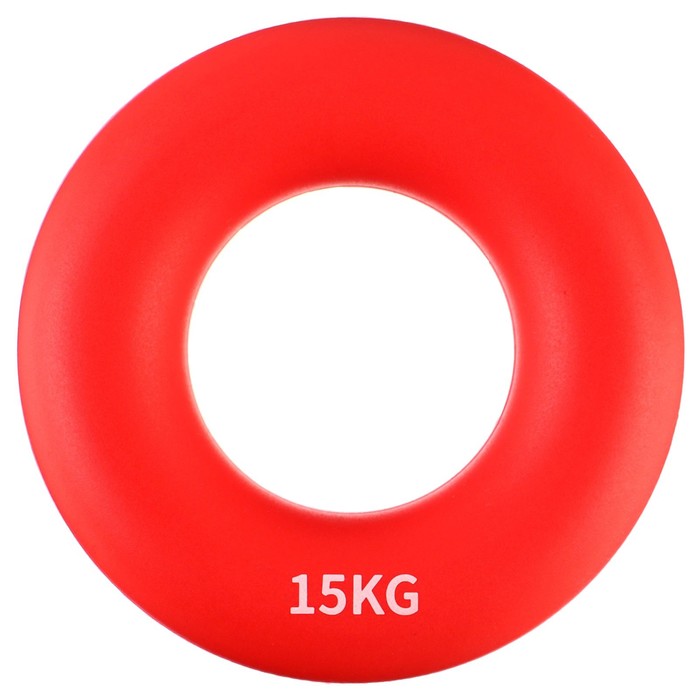 Эспандер кистевой "Железный человек", нагрузка 15 кг, цвет красный
