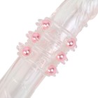 Насадка на член, силикагель, массажная, с бусинами, 5×2 см, МИКС - Фото 10