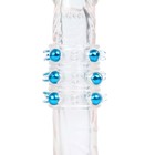 Насадка на член, силикагель, массажная, с бусинами, 5×2 см, МИКС - Фото 5