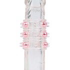 Насадка на член, силикагель, массажная, с бусинами, 5×2 см, МИКС - Фото 9