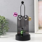 Маятник "Вращающиеся шары" 10х10х27 см - фото 23233780