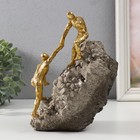 Сувенир полистоун "Помощь друга" 16х17х24 см - фото 35387270