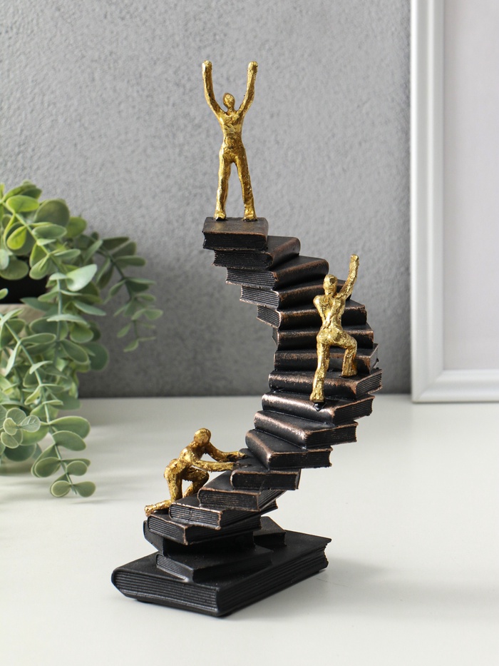 Фигурка полистоун «Дорога знаний», 14×12×26 см
