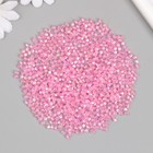 Бусины для творчества пластик "Ромб-кристалл голография розовый" набор 20 гр 0,4х0,4 см - Фото 3
