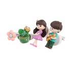 Игрушка в дефлектор автомобиля TORSO, парочка с гитарой - Фото 2