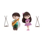 Игрушка в дефлектор автомобиля TORSO, парочка с гитарой - Фото 3