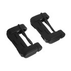 Чехол заглушки ремня безопасности, черный, набор 2 шт - Фото 3