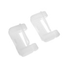 Чехол заглушки ремня безопасности, белый, набор 2 шт. - Фото 3