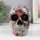 Фигурка полистоун «Череп цветной», 9×11×13 см, МИКС - Фото 2