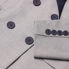 Пиджак женский с контрастным воротником MINAKU: Casual Collection  цвет серый, р-р 42 - фото 808216192