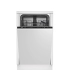 Посудомоечная машина Beko BDIS 15021, встраиваемая, класс А,10 комплектов, 5 режимов, белая - фото 12376347
