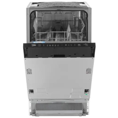 Посудомоечная машина Beko BDIS 15021, встраиваемая, класс А,10 комплектов, 5 режимов, белая