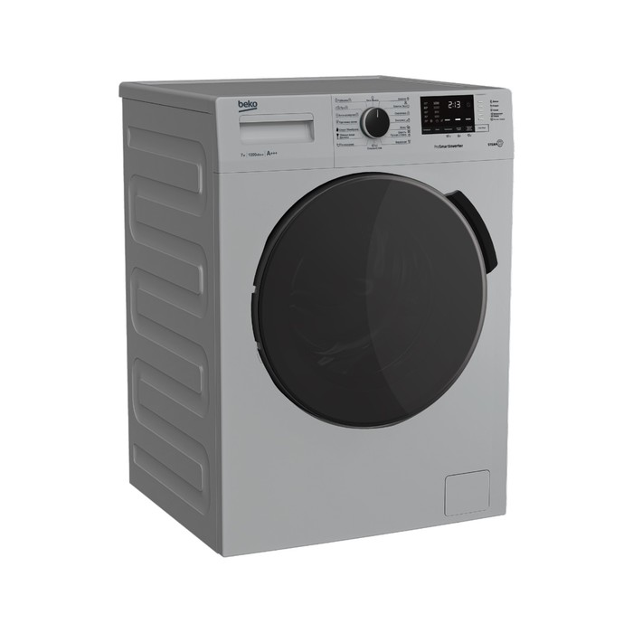 Стиральная машина Beko RSPE 78612S, класс A+++, 1200 об/мин, до 7 кг, серебристая - фото 51485975