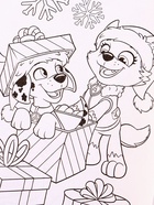 Подарочный набор «Новогодние спасатели», в коробке 6 книг, Щенячий патруль - Фото 27