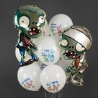 Шар фольгированный 36" «Зомби», фигура - фото 806558539