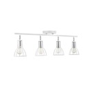 Светильник "Бостон" 4х60Вт Е14 белый/хром - фото 23348660