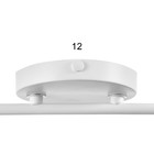 Светильник "Бостон" 4х60Вт Е14 белый/хром - фото 23348664