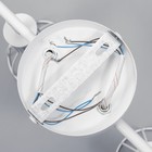 Светильник "Бостон" 4х60Вт Е14 белый/хром - фото 23348665