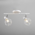 Светильник "Луизиана" 2х60Вт Е14 белый/хром - фото 23348675