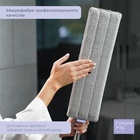 Швабра с отжимом и ведром Future Alp 4 clean system, высота швабры 140 см, 3 профессиональные насадки - Фото 3